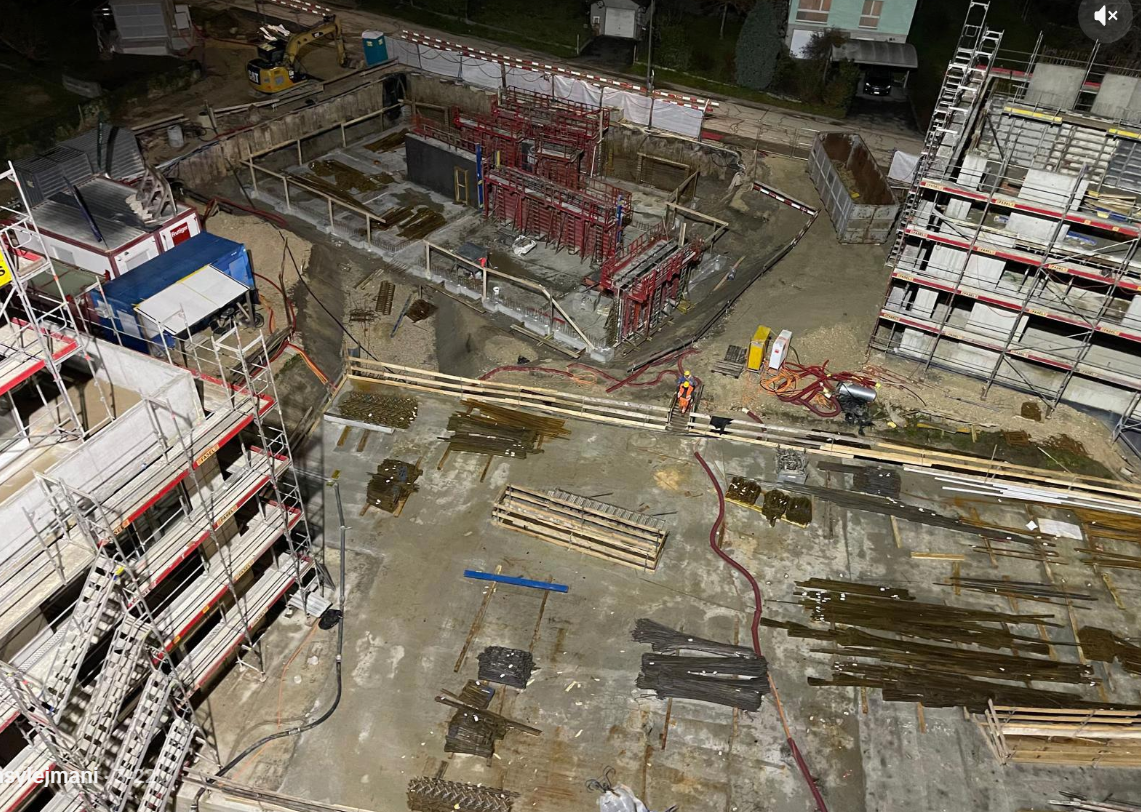 Fundamente und vorbereitete Betonarbeiten